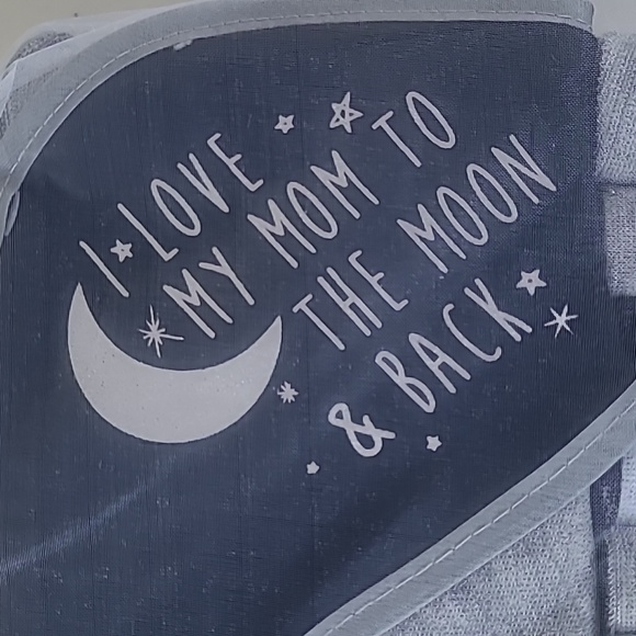 BABY GIFT SET Old Navy footed striped pj's & BABY KISS Towel & Washcloths Blue - Picture 14 of 14